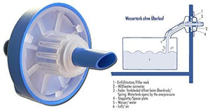 Tappo connettore HeosWater universale per tappo serbatoio camper