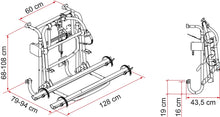 Carica l&#39;immagine nel visualizzatore di Gallery, Portabici Fiamma Carry-Bike Lift 77
