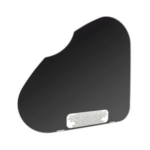 Coperchio in vetro nero per piano cottura Thetford