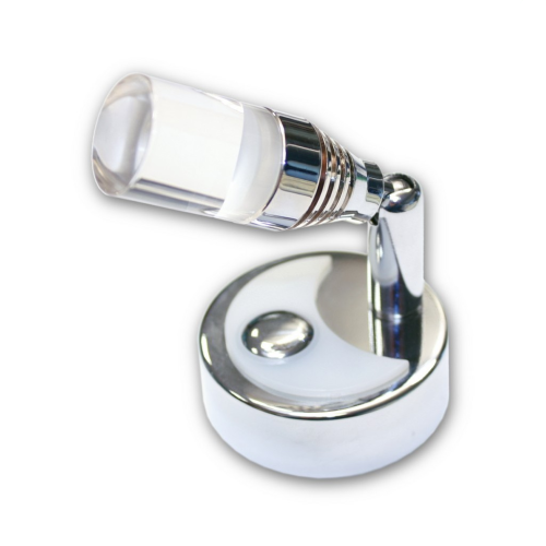 Faretto orientabile a led con interruttore touch per camper