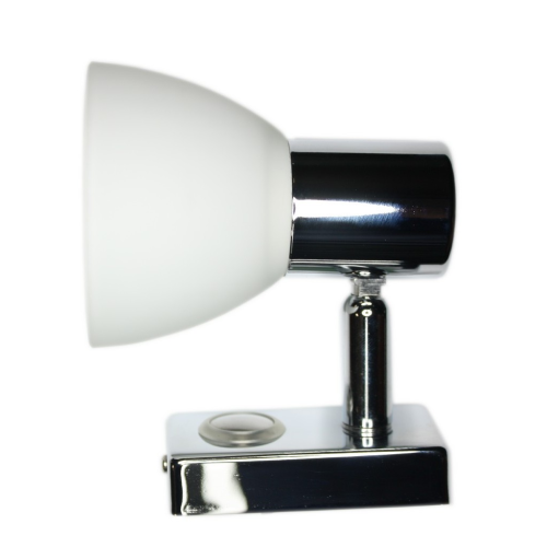 Faretto orientabile a led con interruttore touch per camper Faretto orientabile a led con interruttore touch per camper
