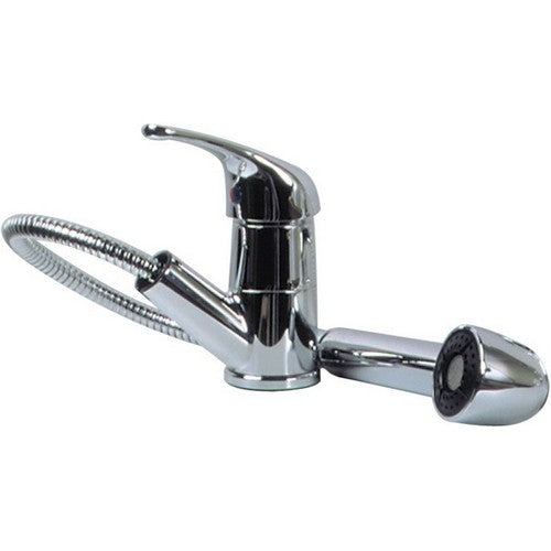 Doccetta Cromata Per Camper E Roulotte - Materiale ABS, Risparmio Energetico, Flusso D'Acqua Potente - Foto 1