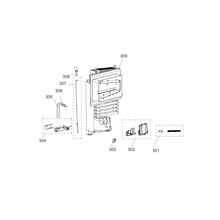 Carica l'immagine nel visualizzatore di Gallery, Scheda tecnica Ricambi frigorifero Dometic serie 10 Rm 10.5 t - Interno
