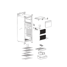 Carica l'immagine nel visualizzatore di Gallery, Ricambi frigorifero Dometic serie 8 mod. RML 8551 Sx - Mobile
