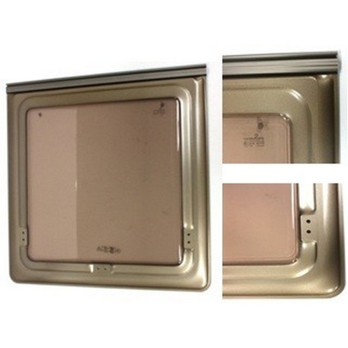 Finestre serie 4.14 Roxite (senza accessori) con cerniera a parete per camper