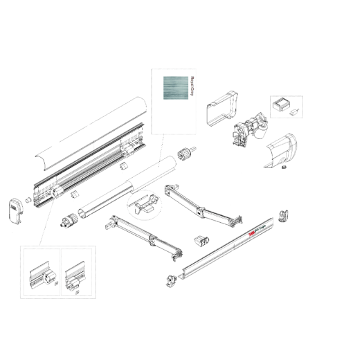 Jaeger-Lecoultre 476 - 445 Ressort de tirette - Setting lever spring