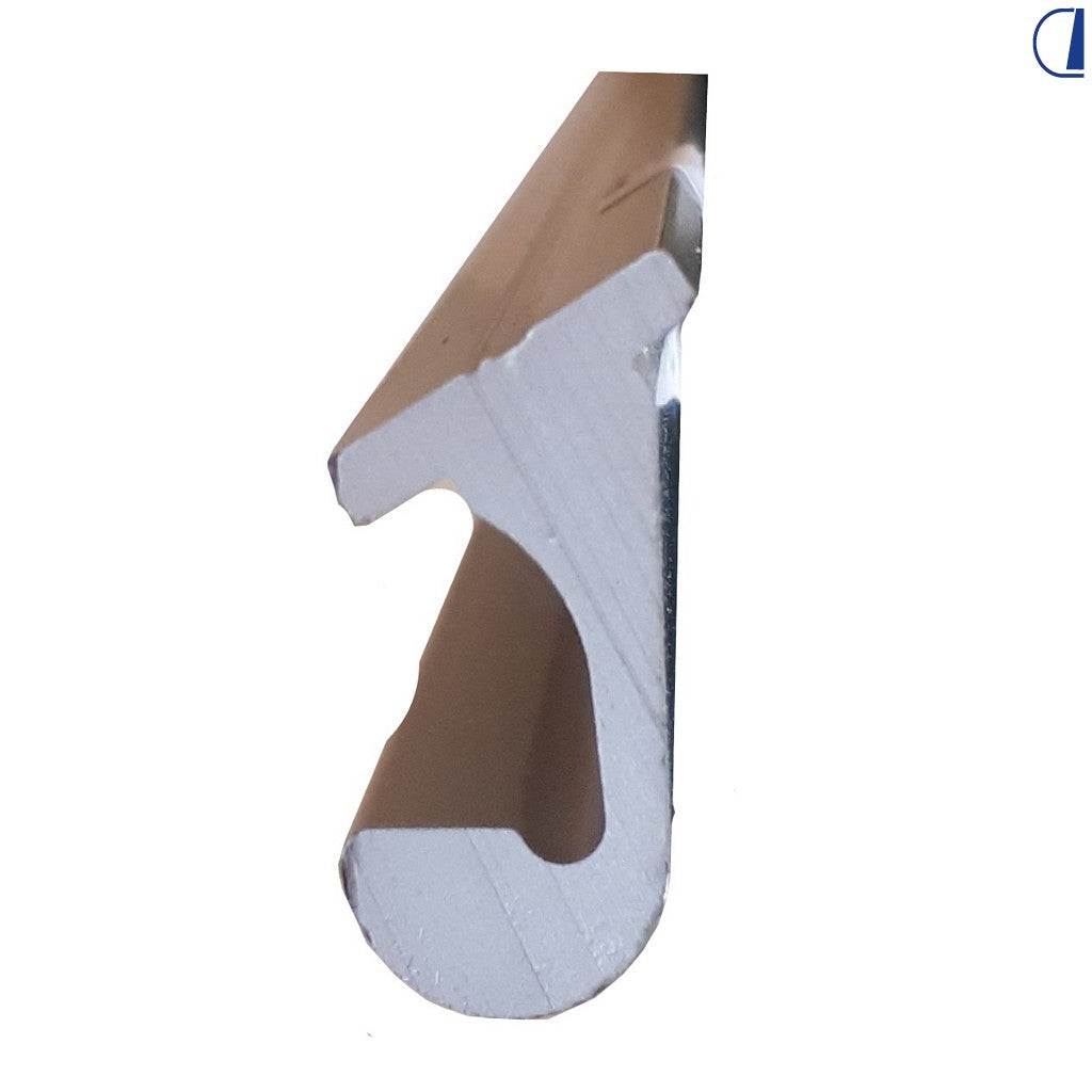 Profilo collegamento tra cerniere per finestra FAN e FAD Plastoform camper