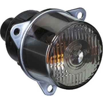 Fanale posteriore freccia Ø55mm ad incasso con lampadina per camper