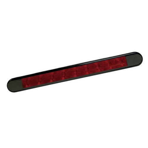 Fanale retronebbia led cornice nera satinata