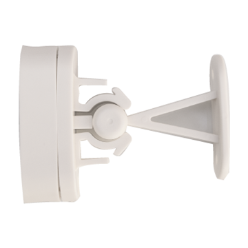 Blocca porta con fermo bianco
