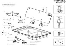 Carica l&#39;immagine nel visualizzatore di Gallery, Scheda tecnica Ricambi piano cottura Can mod. FL13XX
