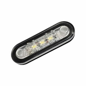 Plafoniera con base piana o ad incasso mod. 30 12/24V