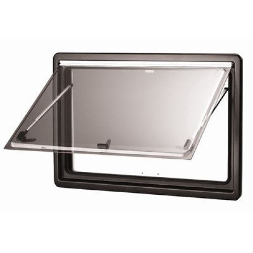 Finestra Seitz S4 colore esterno grigio chiaro RAL7035 colore interno RAL 9001