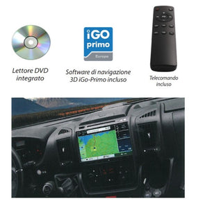 Cruscotto con monitor multimediale N7-DCX Pro - Camper