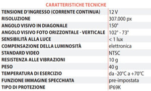 PerfectView CAM29 S telecamera per portabici - Camper