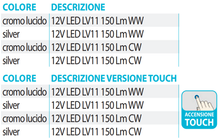 Carica l&#39;immagine nel visualizzatore di Gallery, Faretto fisso ad incasso mod. 1020S 12V
