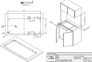 Piano cottura Unit FL 1400