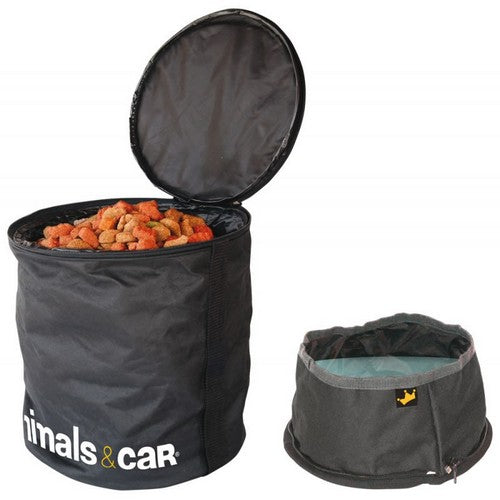 Kit ciotola crocchette da viaggio