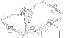 Carica l&#39;immagine nel visualizzatore di Gallery, Kit integrativo del Duocontrol per montaggio a distanza del filtro gas
