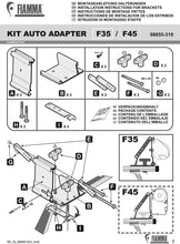 Carica l&#39;immagine nel visualizzatore di Gallery, Kit montaggio Fiamma per tendalini F35 su barre auto
