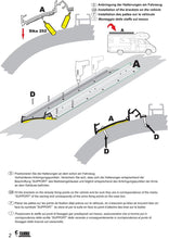 Carica l&#39;immagine nel visualizzatore di Gallery, Kit montaggio tendalino Fiamma F80/F65 per Carthago Chic 4,9m
