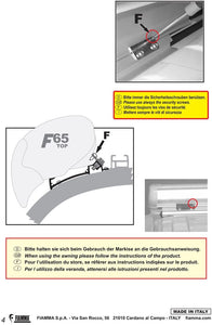 Kit montaggio tendalino Fiamma F80/F65 per Carthago Chic 4,9m