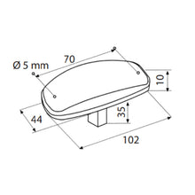 Carica l&#39;immagine nel visualizzatore di Gallery, Fanale luce side - Marker per camper
