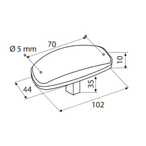 Fanale luce side - Marker per camper