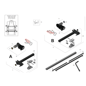 Ricambi movimentatore GO2-RH3