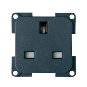 Presa 230V tipo inglese con scatola di protezione per camper Mod.MP22B