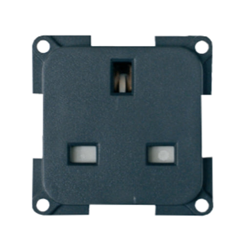Presa 230V tipo inglese con scatola di protezione per camper Mod.MP22B