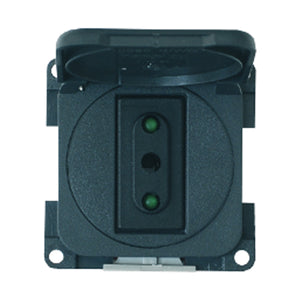 Presa 230V italiana con coperchio per camper MP22I