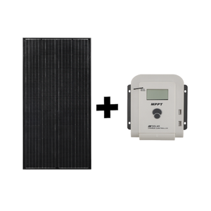 Kit pannello solare MSSB-180 + regolatore di carica MPPT MSC-3010 Mestic