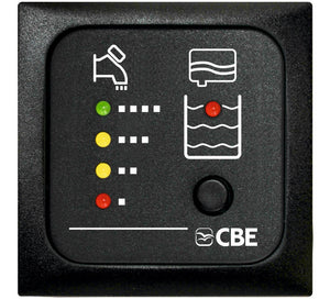 MT214 pannello test controllo serbatoio acqua potabile e acque grigie a led - Camper