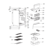 Carica l'immagine nel visualizzatore di Gallery, Scheda tecnica Ricambi frigorifero Dometic serie 8 mod. RM 8400 Sx - Mobile
