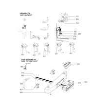 Carica l'immagine nel visualizzatore di Gallery, Scheda tecnica Ricambi frigorifero Dometic serie 8 mod.RM 8501 Sx - Accessori
