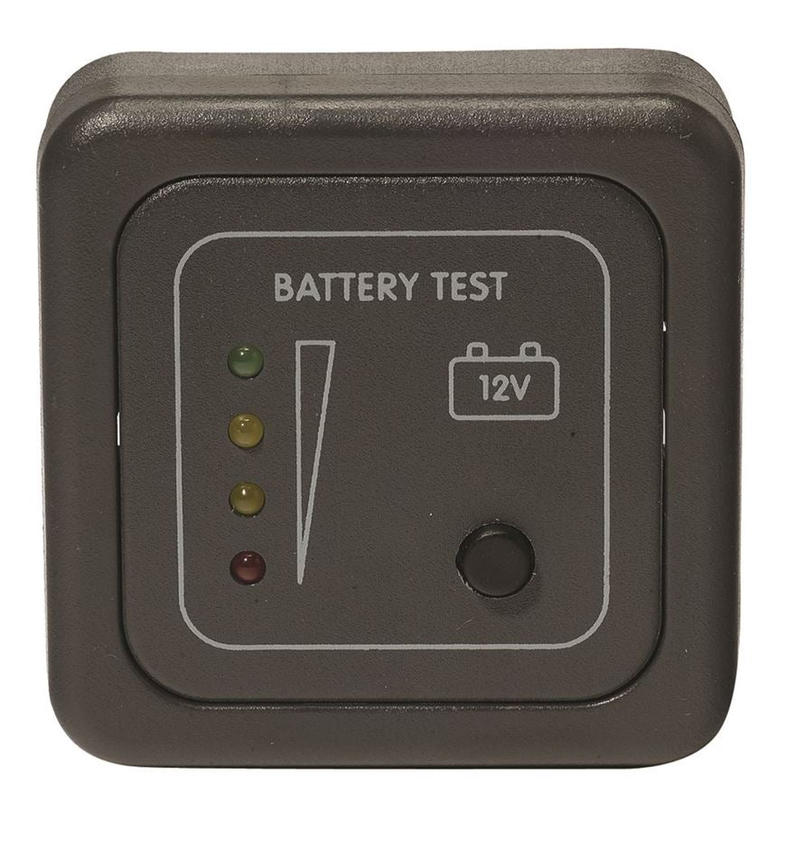 MTB pannello test batteria 12V a led - Camper