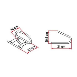Moto Wheel Chook - Bloccaruota Fiamma