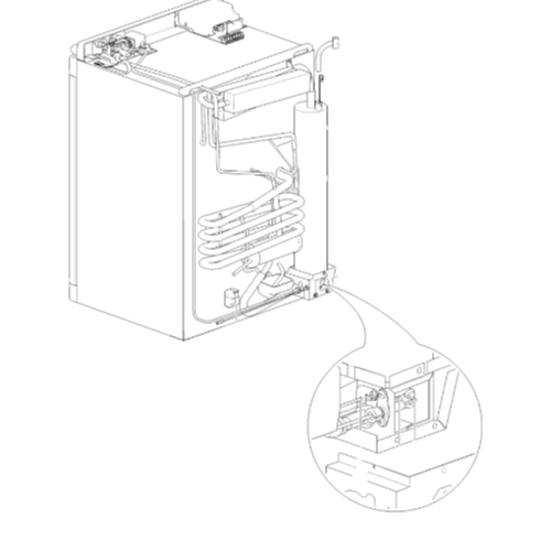 Ricambi frigoriferi Thetford Deluxe line N100-104-110 - Retro