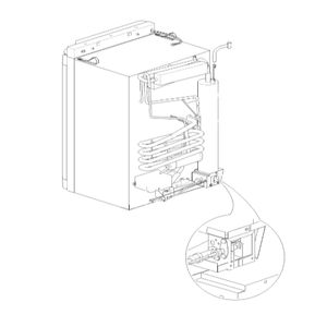 Ricambi frigoriferi Thetford Premium LCD N100/104 - Retro