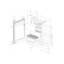 Carica l'immagine nel visualizzatore di Gallery, Scheda tecnica Ricambi frigoriferi Thetford Deluxe line N109
