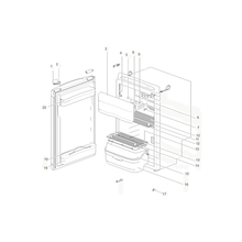 Carica l'immagine nel visualizzatore di Gallery, Scheda tecnica Ricambi frigoriferi Thetford Deluxe line N112
