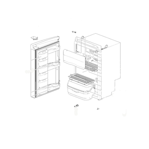 Ricambi frigoriferi Thetford Deluxe line N115