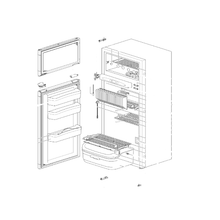 Carica l&#39;immagine nel visualizzatore di Gallery, Ricambi frigorifero Thetford Premium LCD N145
