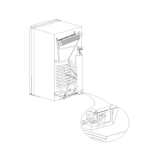 Ricambi frigorifero Thetford Premium N180 - Retro