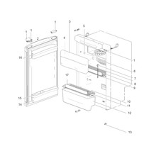 Carica l&#39;immagine nel visualizzatore di Gallery, Scheda tecnica Ricambi frigorifero Thetford N3097
