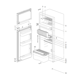 Scheda tecnica Ricambi frigorifero Thetford N3145<07-2018