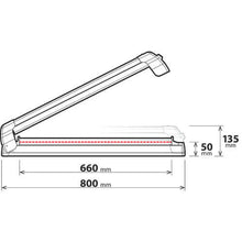 Carica l&#39;immagine nel visualizzatore di Gallery, Scheda tecnica Portasci Pro-Slider EVO PS-60 in alluminio Nordrive
