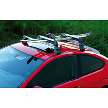 Carica l&#39;immagine nel visualizzatore di Gallery, Dimostrazione Portasci Nordic-King EVO NK-40 per auto in alluminio Nordrive
