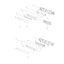 Carica l'immagine nel visualizzatore di Gallery, Scheda tecnica Ricambi frigorifero Thetford N4097, n4104, n4112, n4150, n4175- Pannello di controllo
